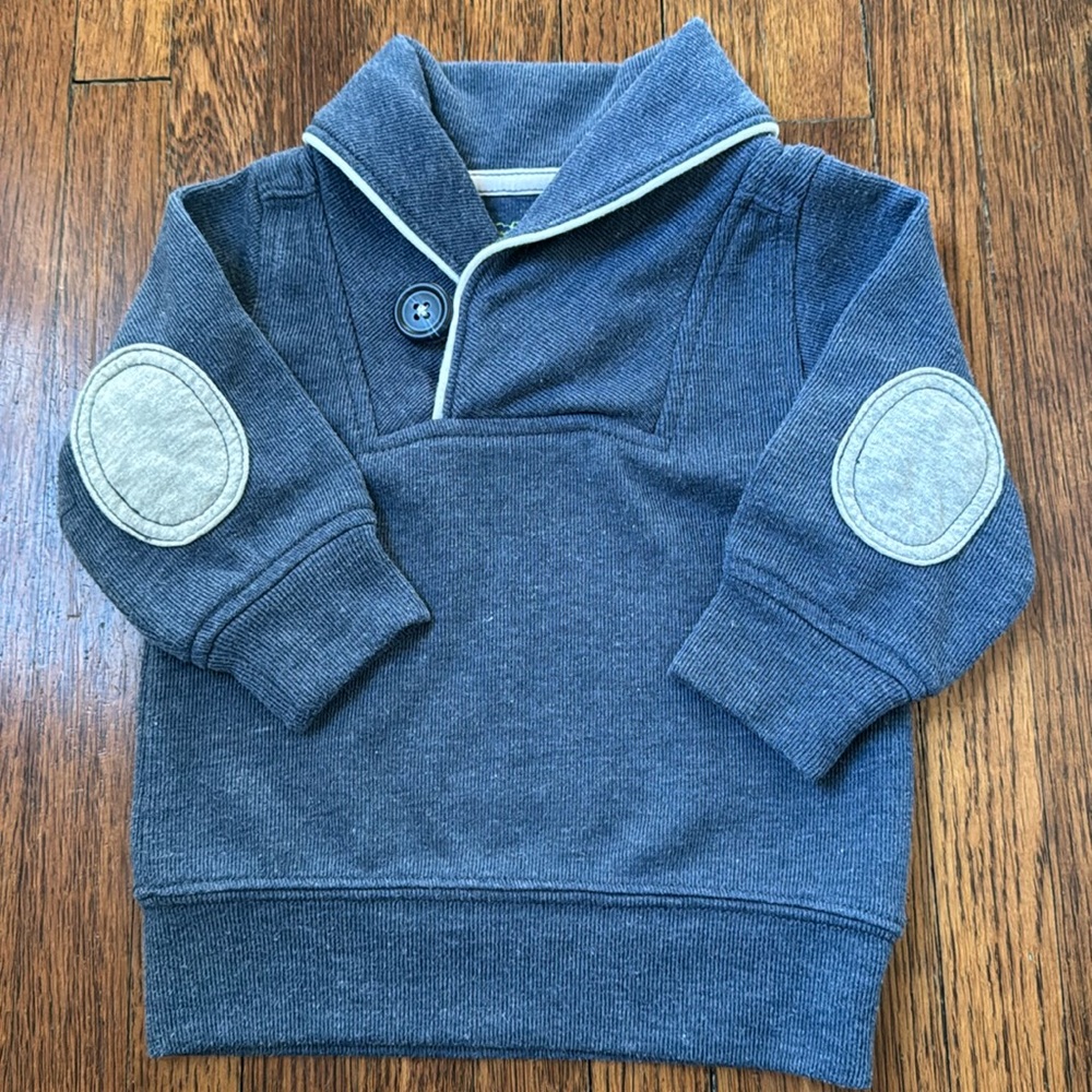 Navy blue Kapital K sweater, 12 months